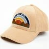 Cleo + Wolf Women's Stay Wild Sunset Embroidered Solid Ball Cap 