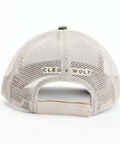 Cleo + Wolf Women's Stay Wild Cactus Sunset Patch Olive Ball Cap  -Cleo & Wolf Shop 2000358353 341 P3