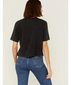 Cleo + Wolf Women's Great Smoky Mountains Graphic Boxy Crop Tee -Cleo & Wolf Shop 2000359333 001 P3