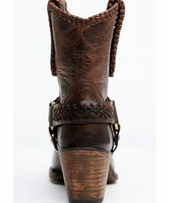 Cleo + Wolf Women's Willow Brown Fashion Booties - Snip Toe -Cleo & Wolf Shop 2000361445 200 P5