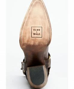 Cleo + Wolf Women's Willow Brown Fashion Booties - Snip Toe -Cleo & Wolf Shop 2000361445 200 P7