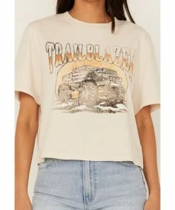 Cleo + Wolf Women's Trail Blazer Truck Graphic Boxy Crop Tee 6 Cleo + Wolf Women's Trail Blazer Truck Graphic Boxy Crop Tee -Cleo & Wolf Shop 2000364849 103 P3