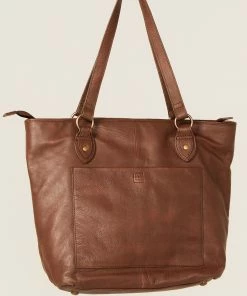 Cleo + Wolf Women's Basketweave Leather Tote Bag -Cleo & Wolf Shop 2000365873 200 P3