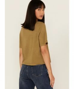 Cleo + Wolf Women's Mushrooms Graphic Boxy Tee -Cleo & Wolf Shop 2000373296 924 P4