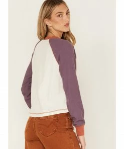 Cleo + Wolf Women's Explore Novelty Raglan Shirt -Cleo & Wolf Shop 2000374826 103 P4