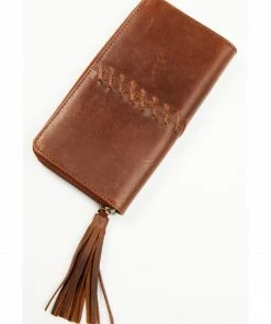 Cleo + Wolf Women's Brown Leather Wallet Distressed Brown -Cleo & Wolf Shop 2000375328 230 P1 1