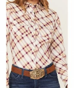 Cleo + Wolf Rank 45 Women's Heritage Riding Shirt Lt Brown 7 Cleo + Wolf Rank 45 Women's Heritage Riding Shirt Lt Brown -Cleo & Wolf Shop 2000380747 281 P3