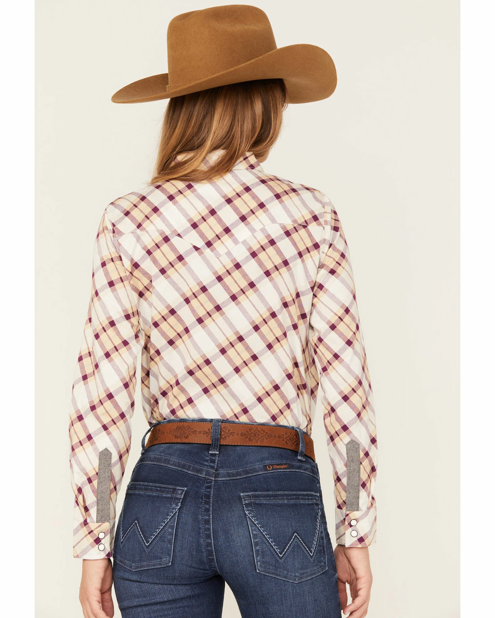 Cleo + Wolf Rank 45 Women's Heritage Riding Shirt Lt Brown 4 Cleo + Wolf Rank 45 Women's Heritage Riding Shirt Lt Brown - Image 4