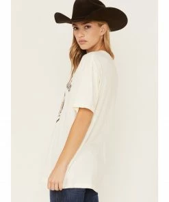 Cleo + Wolf Women's Frosty Mountain Oversized Short Sleeve Graphic Tee -Cleo & Wolf Shop 2000380753 103 P3